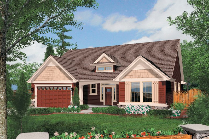 Dream House Plan - Traditional Exterior - Front Elevation Plan #48-594