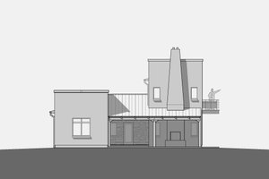 Exterior - Outdoor Living for Modern House Plan #531-5 - 2 bed, 3 bath