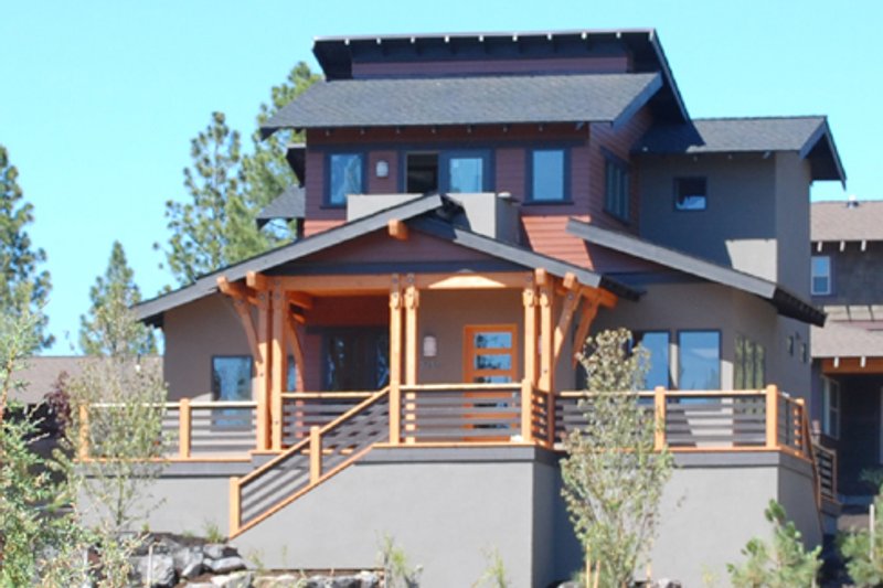 House Blueprint - Photo 1 for Craftsman House Plan #434-8 - 4 bed, 3.5 bath