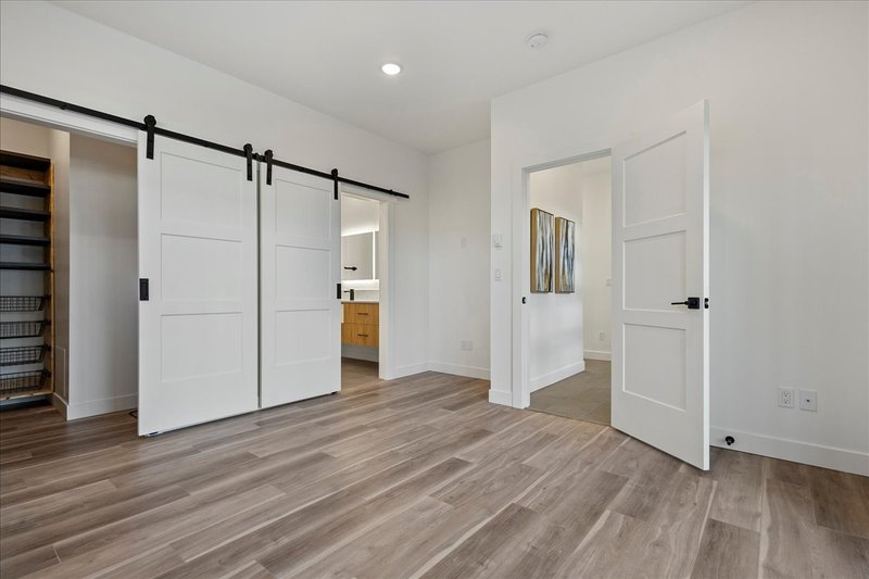 House Blueprint - Interior - Bedroom 3 for Contemporary House Plan #1070-237 - 2 bed, 2.5 bath