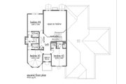 European Style House Plan - 4 Beds 3.5 Baths 2963 Sq/Ft Plan #459-3 