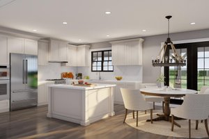 Interior - Kitchen 1 for Farmhouse House Plan #923-363 - 4 bed, 2 bath