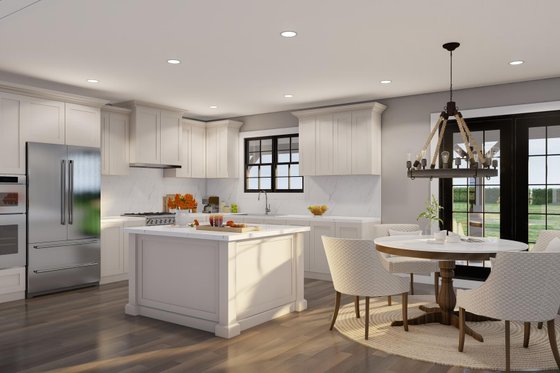 Interior - Kitchen 1 for Farmhouse House Plan #923-363 - 4 bed, 2 bath