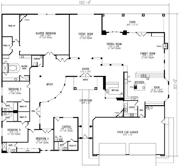 Floor Plan - Main Floor Plan #1-939