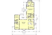 Country Style House Plan - 3 Beds 2.5 Baths 2123 Sq/Ft Plan #44-121 