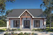 Farmhouse Style House Plan - 3 Beds 2.5 Baths 1633 Sq/Ft Plan #430-404 Exterior 