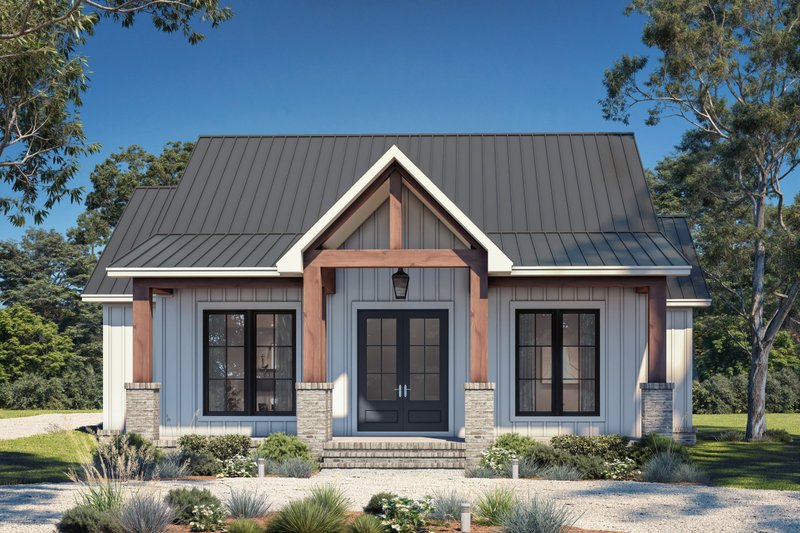 House Plan Design - Exterior - Front Elevation 5 for Farmhouse House Plan #430-404 - 3 bed, 2.5 bath