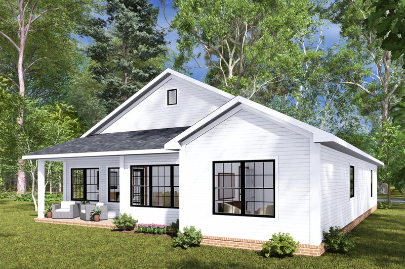 Home Plan - Exterior - Other Elevation 1 for Cottage House Plan #513-2275 - 3 bed, 2 bath
