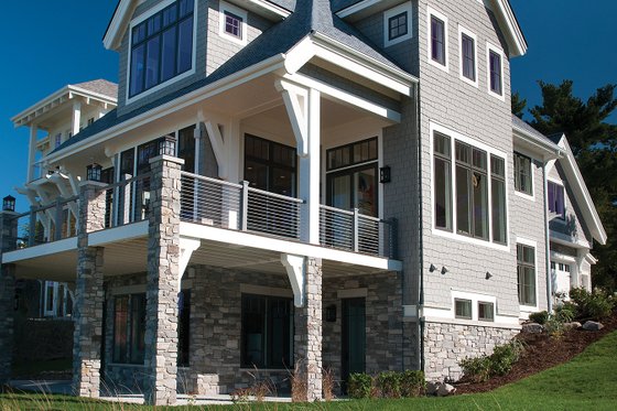 Exterior - Other Elevation for Traditional House Plan #928-11 - 4 bed, 3.5 bath