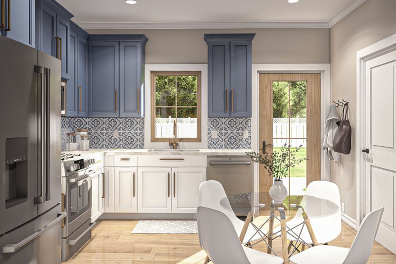 Dream House Plan - Interior - Kitchen 1 for Modern House Plan #455-446 - 1 bed, 1 bath
