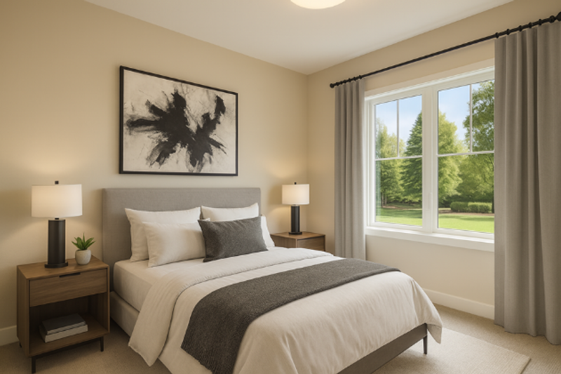 House Plan Design - Interior - Bedroom for Ranch House Plan #70-1563 - 3 bed, 2 bath