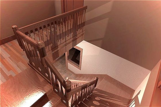 Interior - Other for Cabin House Plan #925-1 - 3 bed, 2.5 bath