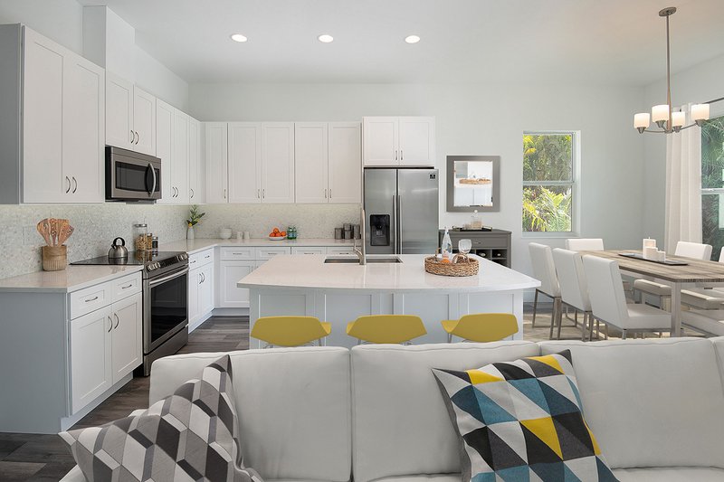 Home Plan - Interior - Kitchen 1 for Beach House Plan #938-108 - 3 bed, 2.5 bath