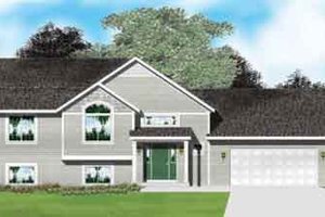 Traditional Exterior - Front Elevation Plan #49-155