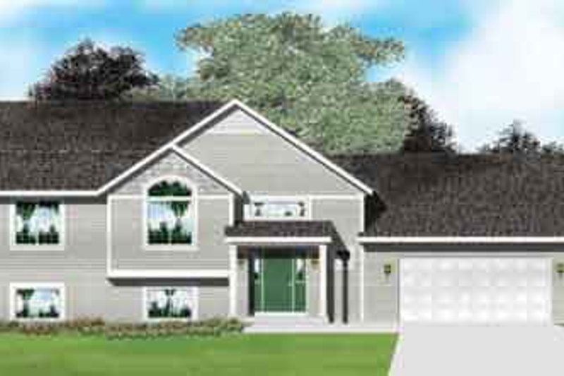 Traditional Style House Plan - 2 Beds 1 Baths 1112 Sq/Ft Plan #49-155