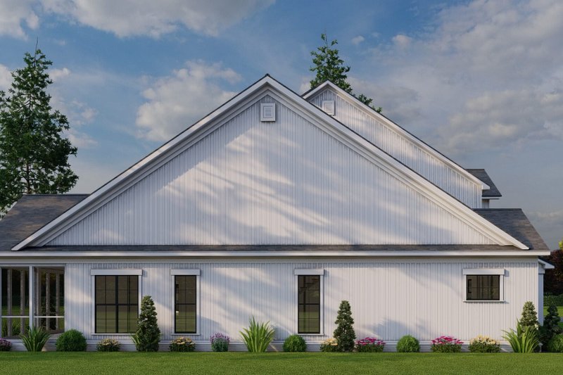House Design - Exterior - Other Elevation 3 for Farmhouse House Plan #923-429 - 5 bed, 6.5 bath