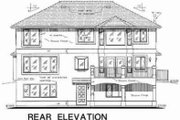 European Style House Plan - 4 Beds 2.5 Baths 2393 Sq/Ft Plan #18-9415 