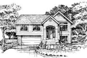 Traditional Style House Plan - 3 Beds 2.5 Baths 1203 Sq/Ft Plan #320-138 