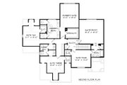 Tudor Style House Plan - 5 Beds 4 Baths 3706 Sq/Ft Plan #413-888 