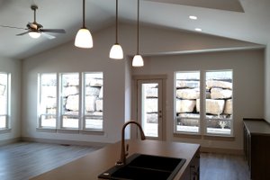 Interior - Family Room for Craftsman House Plan #1105-3 - 3 bed, 2 bath