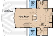 Contemporary Style House Plan - 1 Beds 1 Baths 844 Sq/Ft Plan #17-3376 