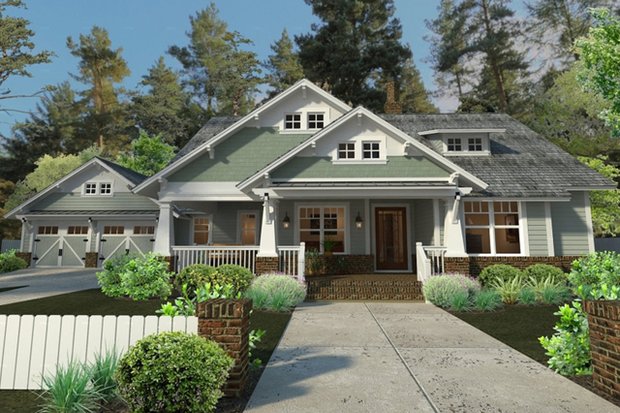 6 Bedroom Ranch House Plans 3D Styles Houseplans com