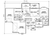 Traditional Style House Plan - 4 Beds 3.5 Baths 2312 Sq/Ft Plan #5-275 
