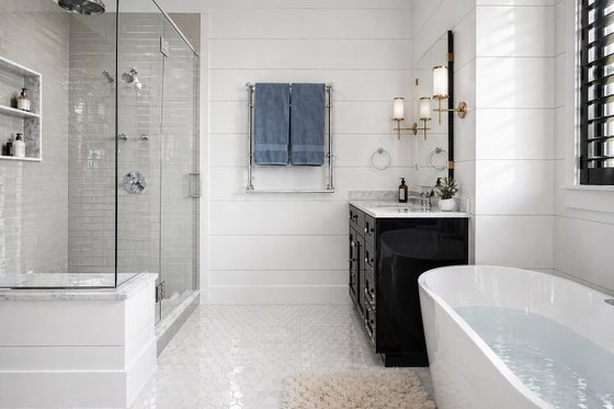 Interior - Master Bathroom 1 for Farmhouse House Plan #928-373 - 3 bed, 3.5 bath