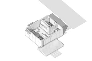 Exterior - Other Elevation for Cottage House Plan #497-62 - 1 bed, 1 bath