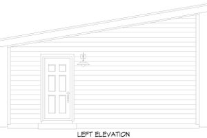 Exterior - Other Elevation for Contemporary House Plan #932-1075, 0 bath