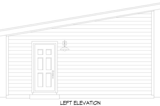 Exterior - Other Elevation for Contemporary House Plan #932-1075, 0 bath
