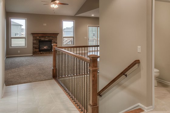 Interior - Family Room for Ranch House Plan #20-2290 - 3 bed, 2.5 bath