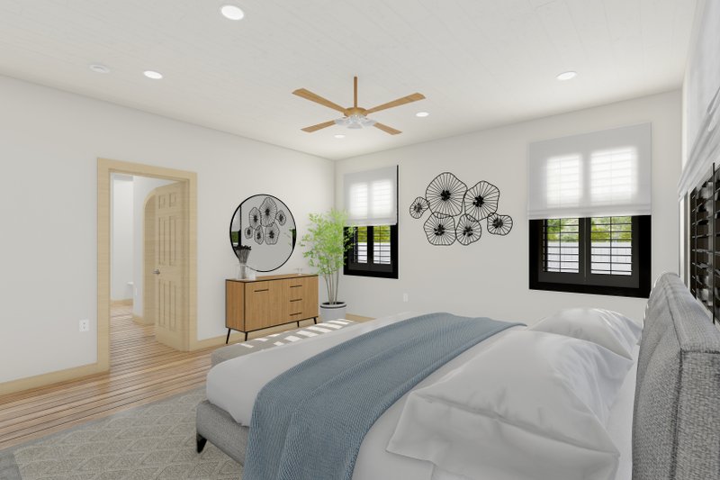 House Design - Interior - Master Bedroom 1 for Traditional House Plan #1060-148 - 3 bed, 2.5 bath