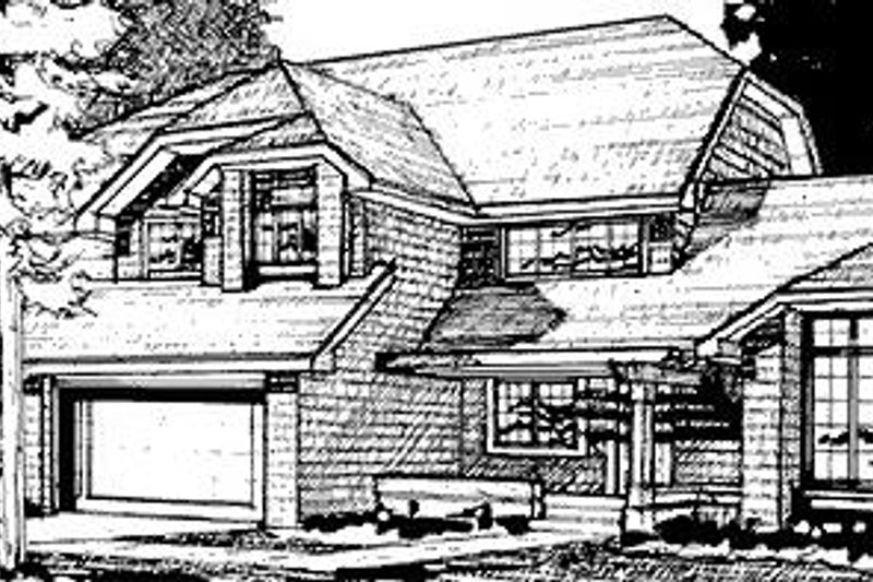 House Plan Design - Country Exterior - Front Elevation Plan #320-468