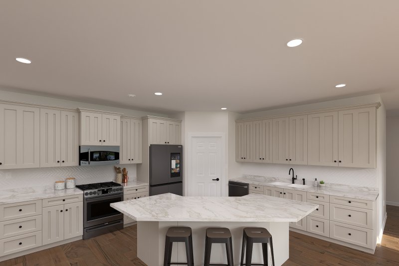 Home Plan - Interior - Kitchen for Craftsman House Plan #1060-495 - 3 bed, 2.5 bath