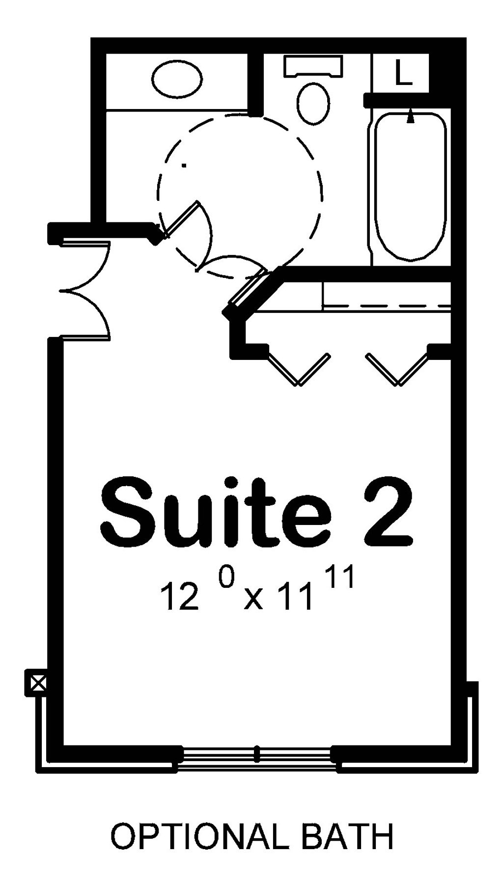 Exterior - Other Elevation 1 for European House Plan #20-2264 - 3 bed, 3.5 bath