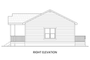 Craftsman Style House Plan - 2 Beds 1 Baths 588 Sq/Ft Plan #1108-8 