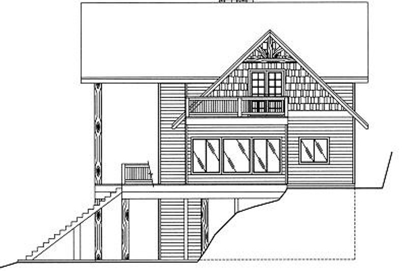 Dream House Plan - Exterior - Other Elevation House Plan #117-459 - 3 bed, 3.5 bath
