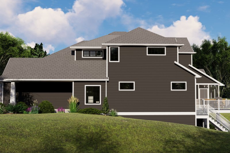 Architectural House Design - Exterior - Covered Porch for Cottage House Plan #1064-107 - 3 bed, 2.5 bath
