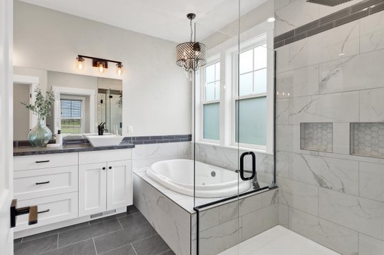 Interior - Master Bathroom for Farmhouse House Plan #1070-16 - 3 bed, 2.5 bath
