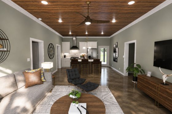 Interior - Other for Farmhouse House Plan #44-318 - 2 bed, 3 bath