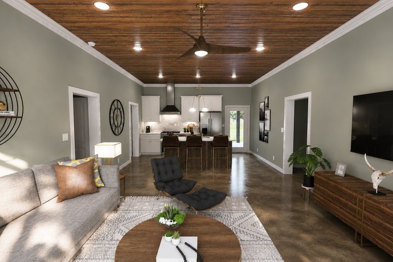 Dream House Plan - Interior - Other for Farmhouse House Plan #44-318 - 2 bed, 3 bath