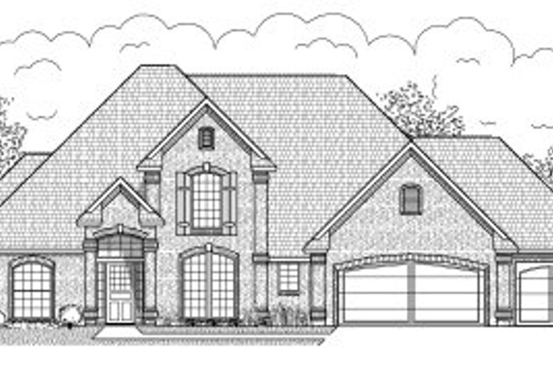 Traditional Style House Plan - 4 Beds 3 Baths 2724 Sq/Ft Plan #65-488