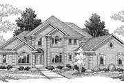 Traditional Style House Plan - 4 Beds 3.5 Baths 3339 Sq/Ft Plan #70-508 