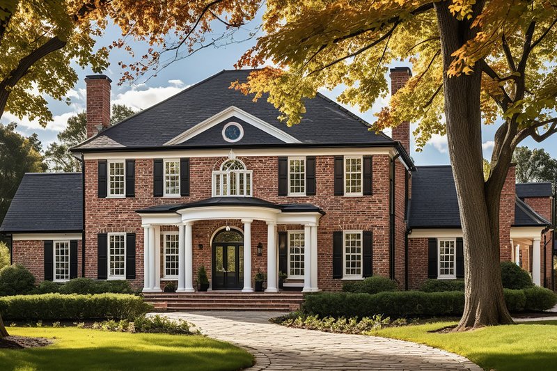 Southern Style House Plan - 5 Beds 6 Baths 4685 Sq/Ft Plan #137-395