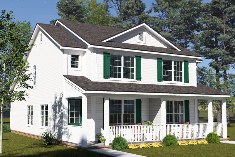 Home Plan - Exterior - Other Elevation for Traditional House Plan #513-2442 - 3 bed, 3 bath