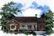Country Style House Plan - 4 Beds 3 Baths 2158 Sq/Ft Plan #41-153 