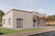 Adobe / Southwestern Style House Plan - 2 Beds 2 Baths 800 Sq/Ft Plan #1106-44 