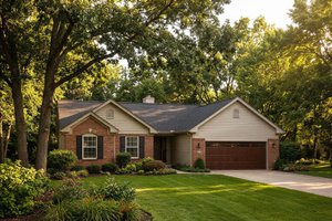 Dream House Plan - Traditional Exterior - Front Elevation Plan #22-464