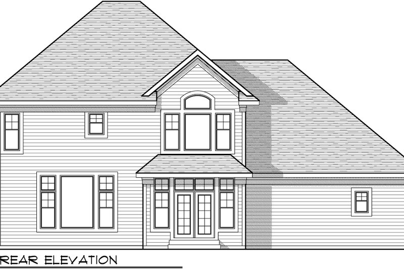 Dream House Plan - Photo 2 for Traditional House Plan #70-1038 - 4 bed, 3.5 bath